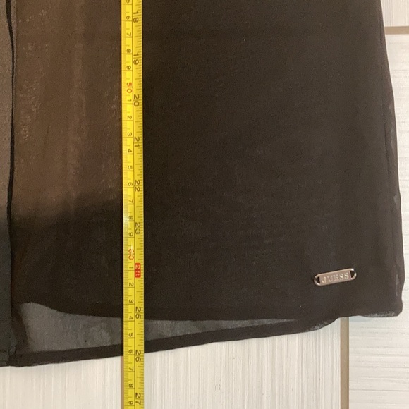 GUESS Black sleeveless blouse Size XS - Picture 10 of 10